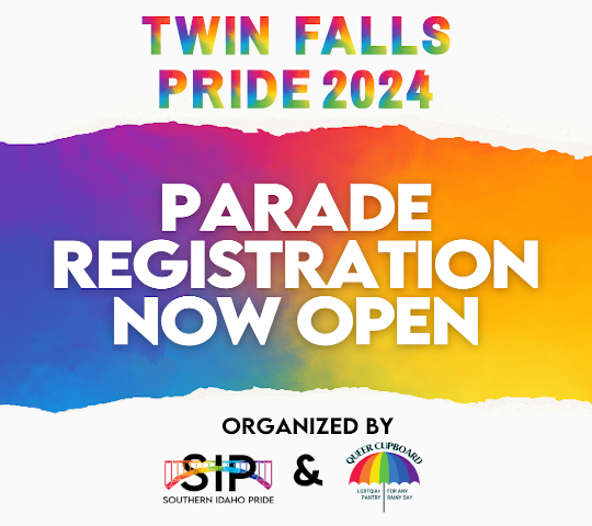 Sponsorship Opportunities for Twin Falls Pride 2024 are now available!